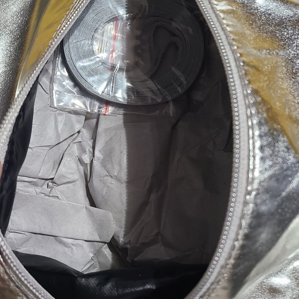 Rebecca Minkoff Silver Backpack